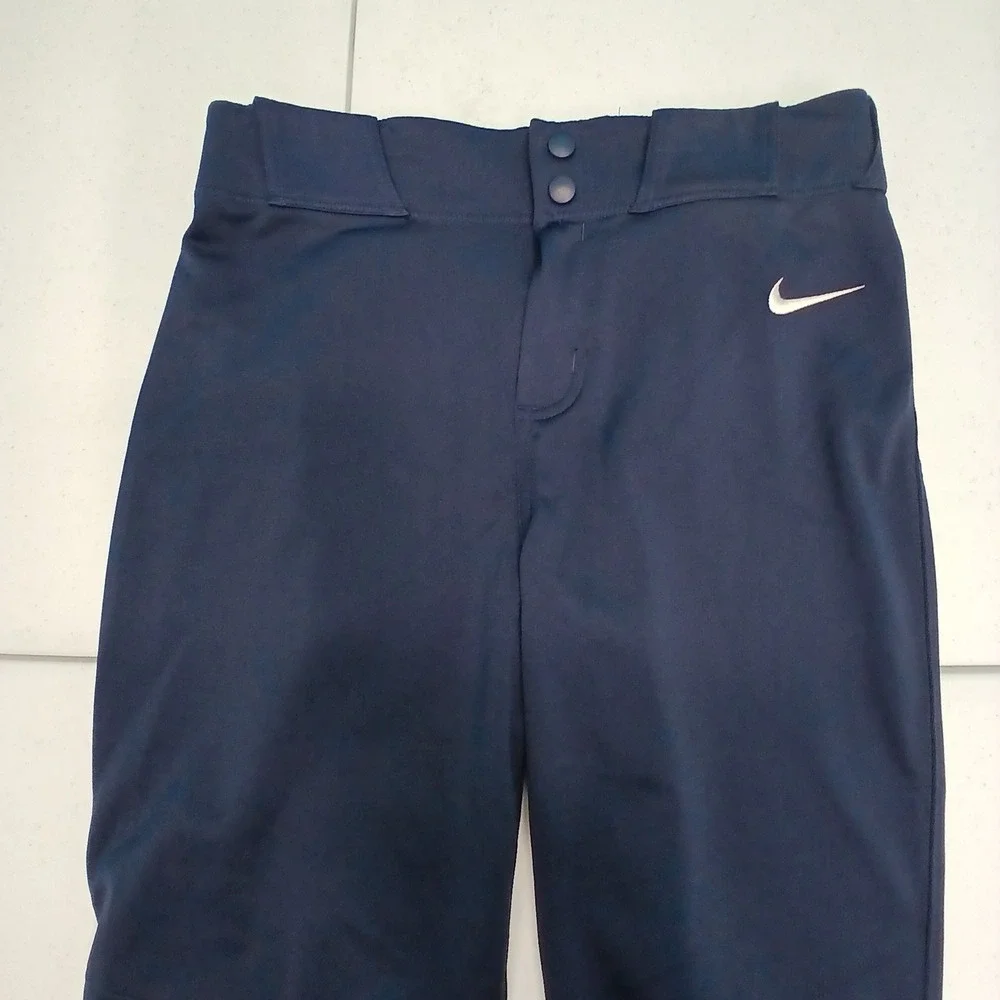 Nike Team Engineered Baseball‎ Pants Navy Blue Small Mens Youth X208